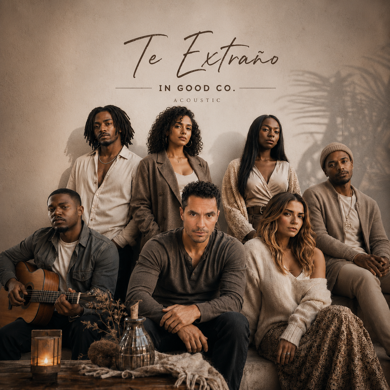 Te Extraño — Acoustic cover art